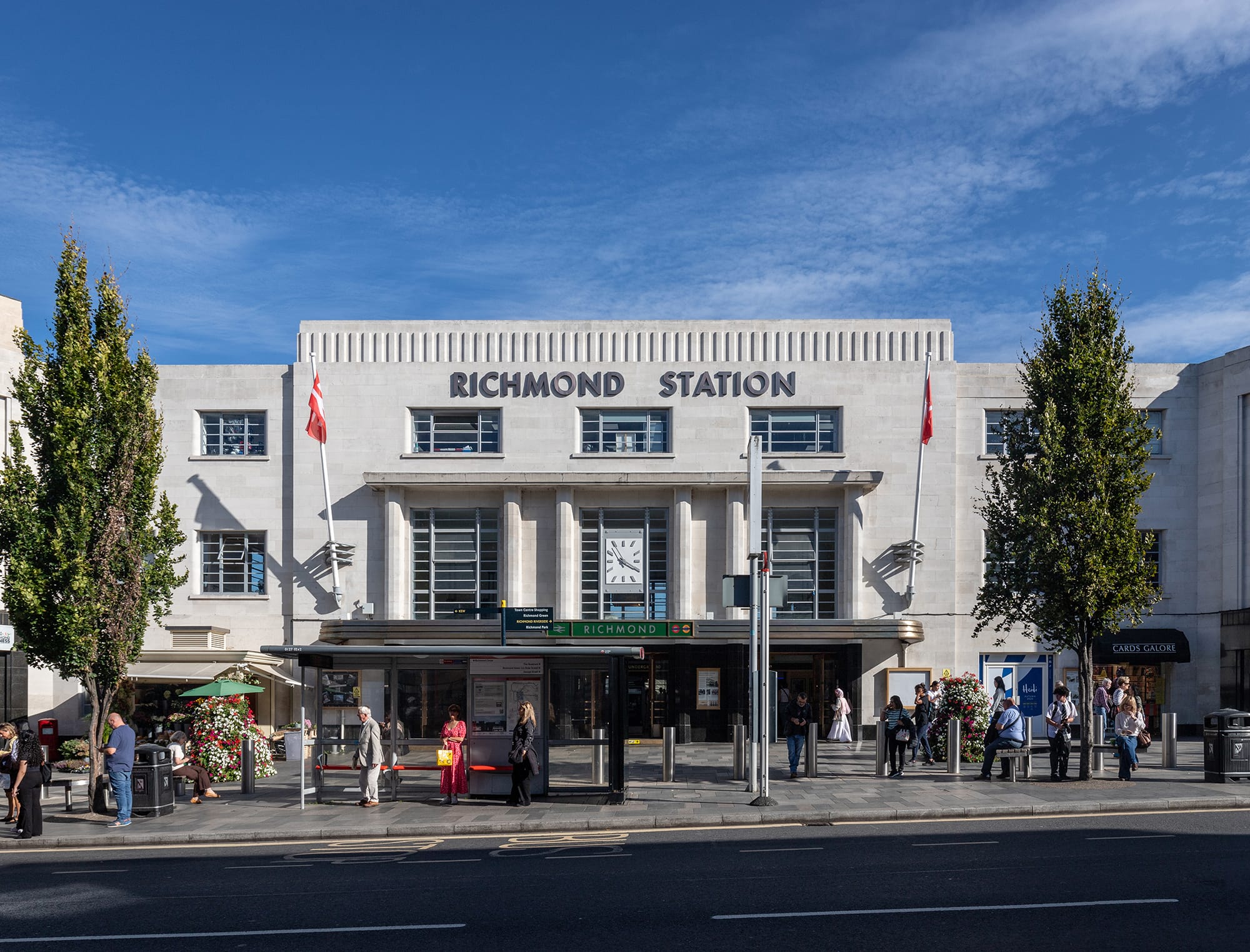 Richmond station (1937). Photo by Philip Butler