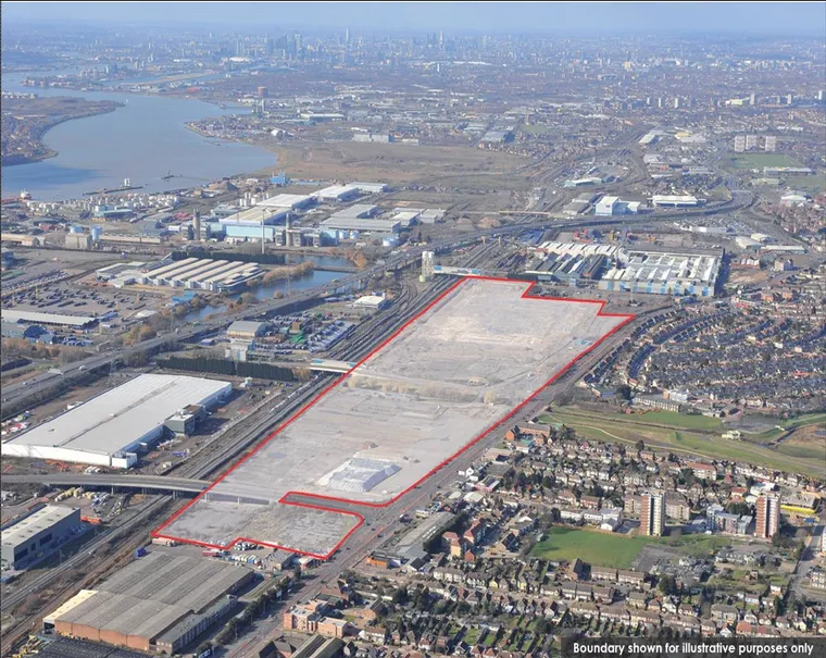 Beam Park redevelopment area