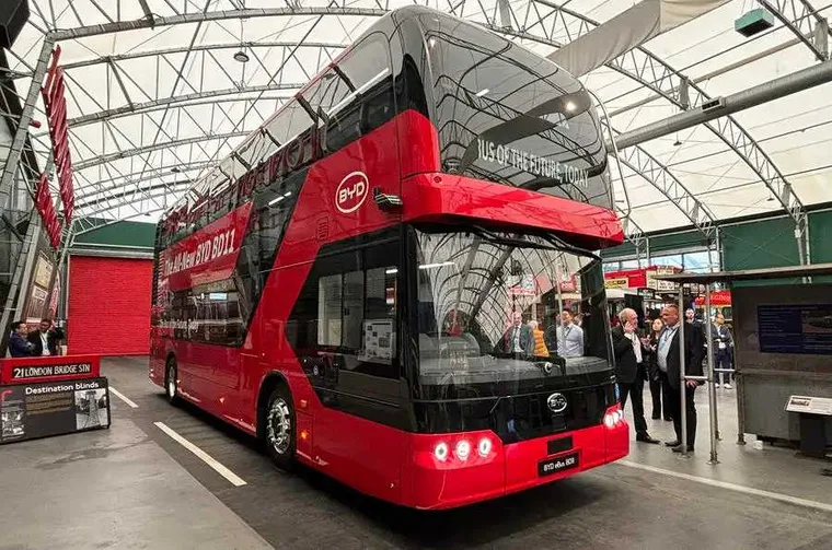 BYD BD11 All Electric Double Decker Bus