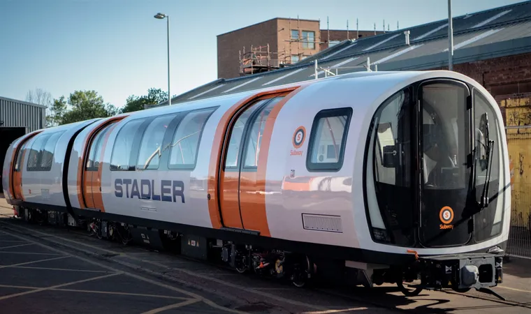 Glasgow New Subway train
