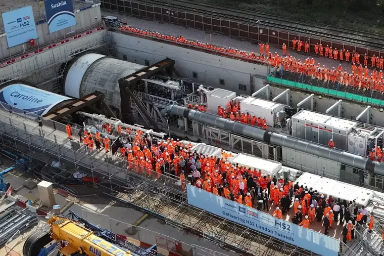 HS2 London TBMs launch