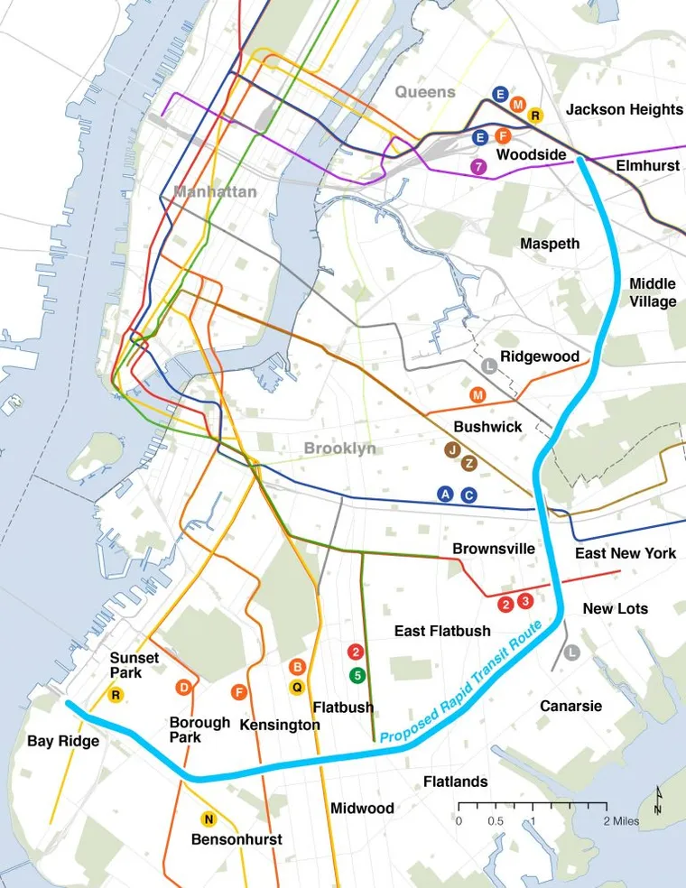 Interborough Express Proposal