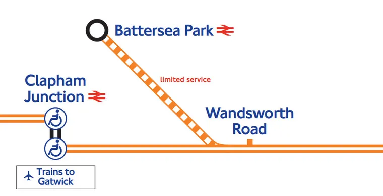 Overground open to Battersea Park on New Year’s Eve