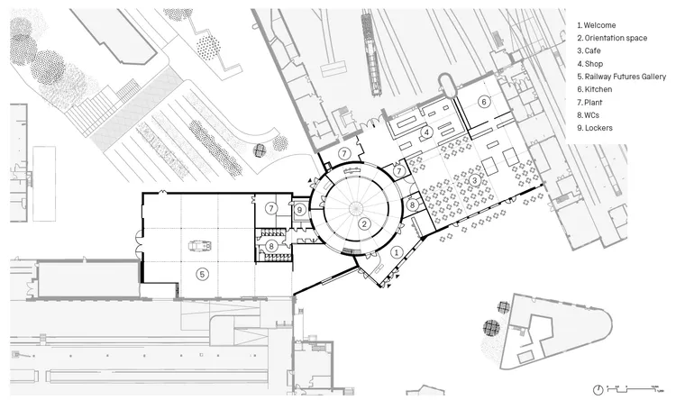 National Railway Museum ground floor plan