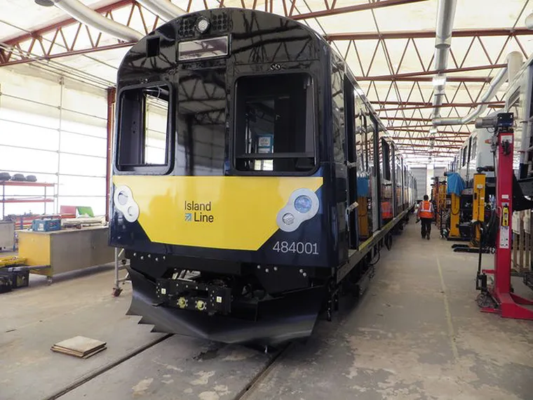 New 484 in Island Line Depot