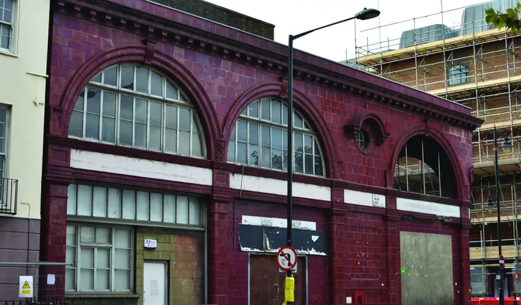 Original Tube station Euston