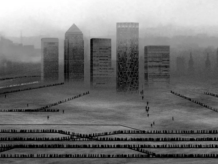 Superblue Michal Rovner Transitions Crossrail-2019