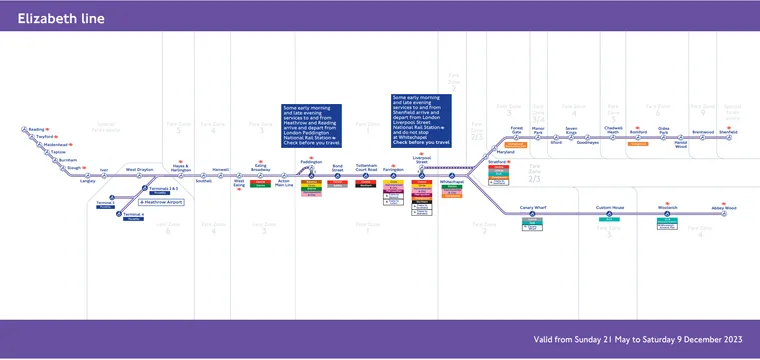 Crossrail - the May 2023 'final' timetable