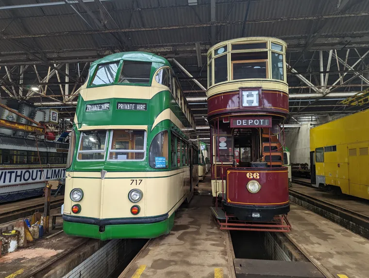 In Pictures: Blackpool's Historic Trams