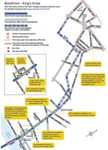 Blackfriars - Kings Cross - London Reconnections