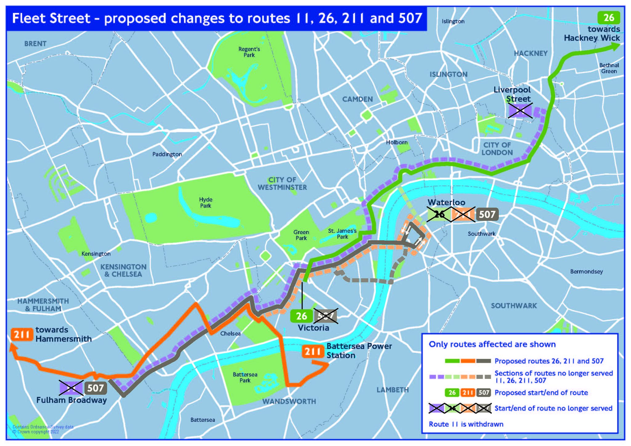 Central London Bus Cuts - An Alternative Viewpoint - London Reconnections