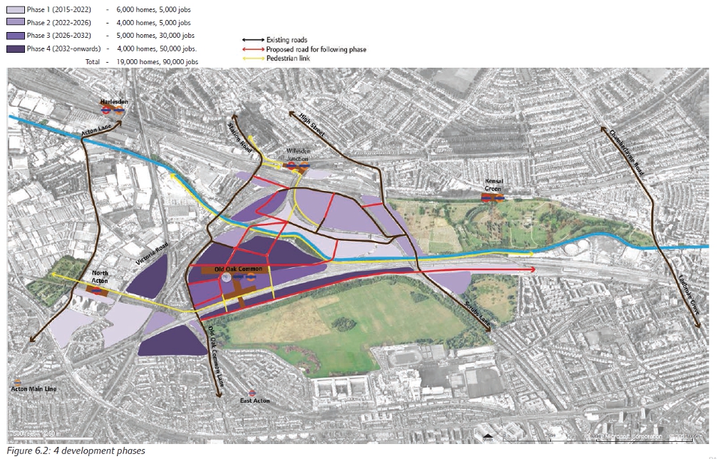 Hs2 Old Oak Common Map Old Oak Common: A Vision And Challenge For Crossrail (Part 1) - London  Reconnections