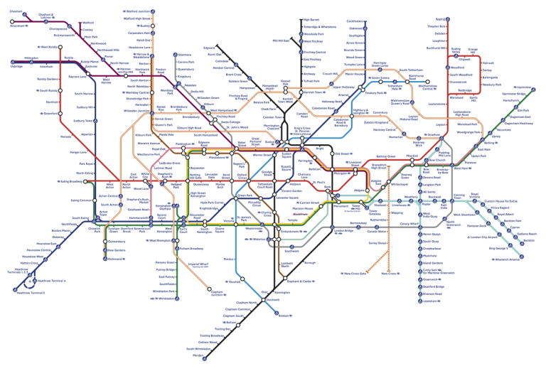 Elizabeth Line Envy: Thameslink deserves some map respect - London ...